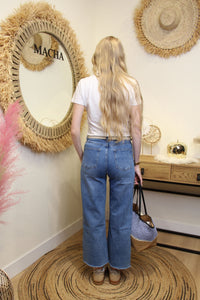 Jean droit “Riviera” – Bleu denim