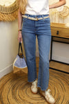 Jean droit “Riviera” – Bleu denim