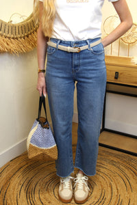 Jean droit “Riviera” – Bleu denim