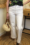 Pantalon “Léna” – Blanc cassé