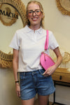Short "Denim Perlé"