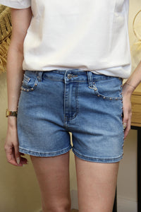 Short "Denim Perlé"