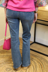 Jean "Clara" Bootcut Bleu Foncé