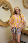 Blouse "Amalfi Dream"