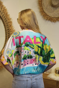 Blouse "Amalfi Dream"