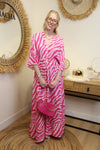 Robe Zebra Rose