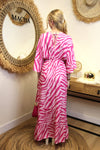 Robe Zebra Rose