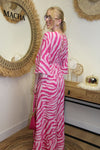 Robe Zebra Rose