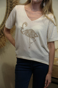 Haut Flamingo Maille