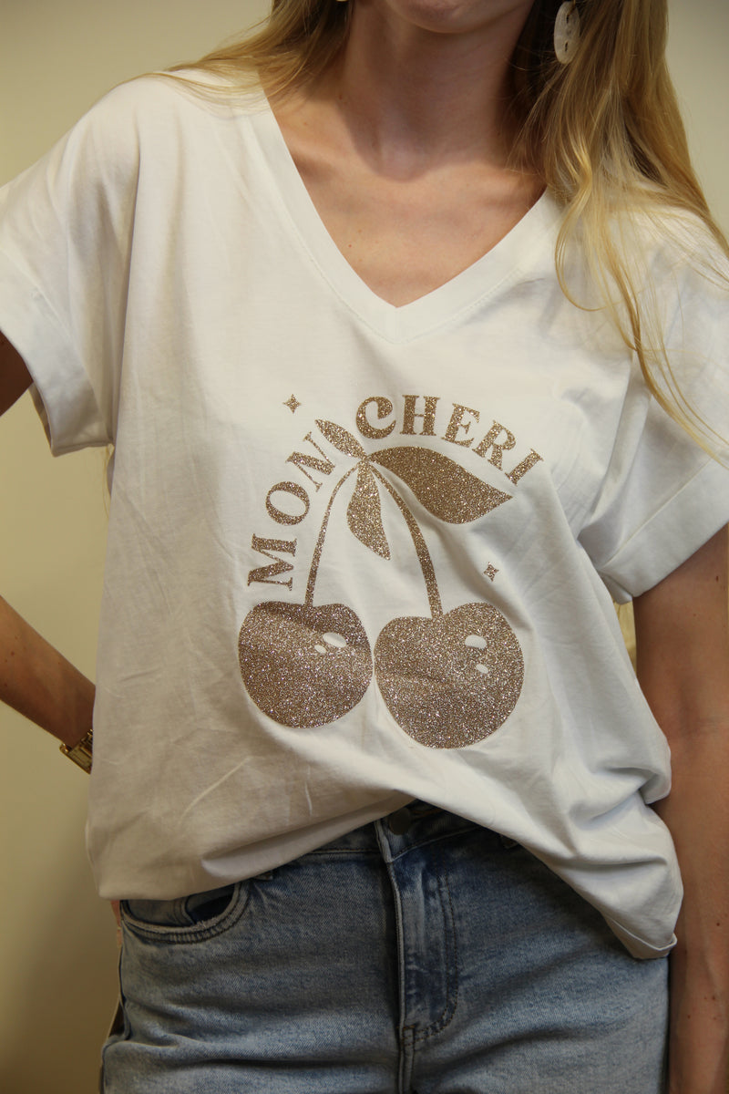 T-shirt Mon Chéri Glitter