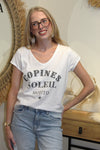 T-shirt Copines & Mojito Blanc