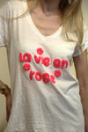 T-shirt La Vie en Rose Fuchsia