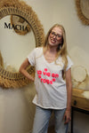 T-shirt La Vie en Rose Fuchsia