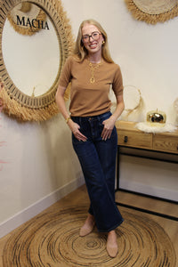 Pull Tilda – Maille Fine Camel