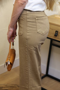 Jean Flare Daria – Beige Sable
