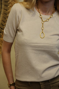 Pull Tilda – Maille Fine Écrue