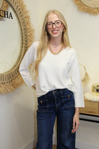 Pull Lou – Écru
