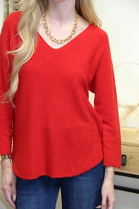 Pull Lou – Rouge Piment
