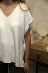 Pull Sans Manches Léna – Écru