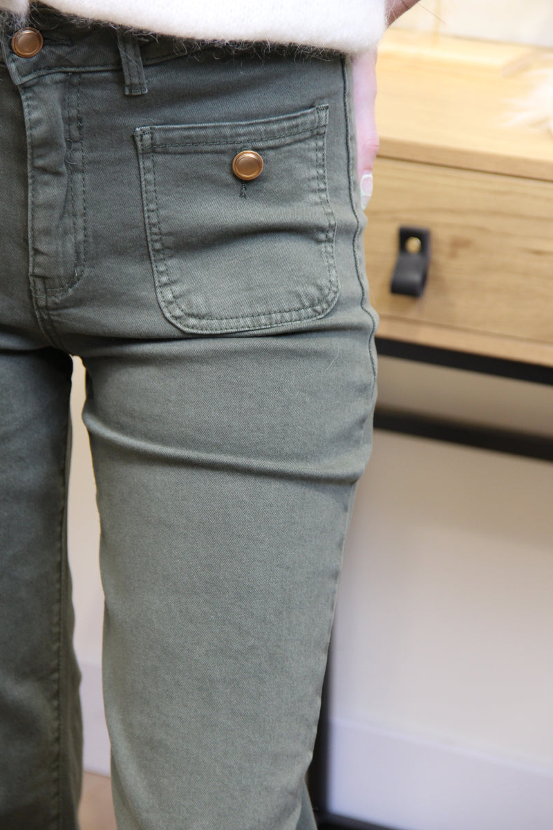 Jean Flare Daria – Kaki