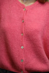 Gilet Célia – Rose Framboise