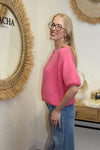 Gilet Célia – Rose Framboise