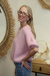 Gilet Célia – Rose Bonbon
