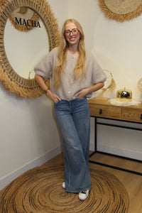 Gilet Célia – Beige Sable