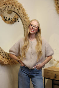 Gilet Célia – Beige Sable