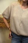 Gilet Célia – Beige Sable