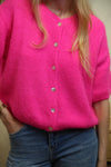 Gilet Célia – Rose Fuchsia