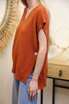 Pull Sans Manches Léna – Rouille