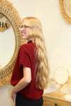 Pull Livia – Rouge Bordeaux
