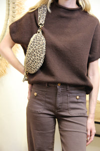 Jean Flare Daria – Chocolat