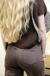 Jean Flare Daria – Chocolat