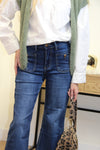 Jean Flare Daria – Bleu Brut