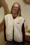Gilet Teddy Lou – Écru Douillet