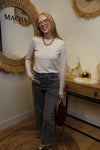 Pull Clara – Beige Crème