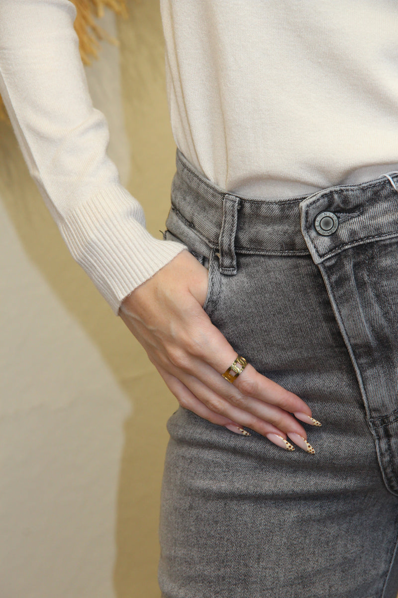Pull Clara – Beige Crème