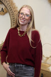 Pull Célia – Bordeaux Doux