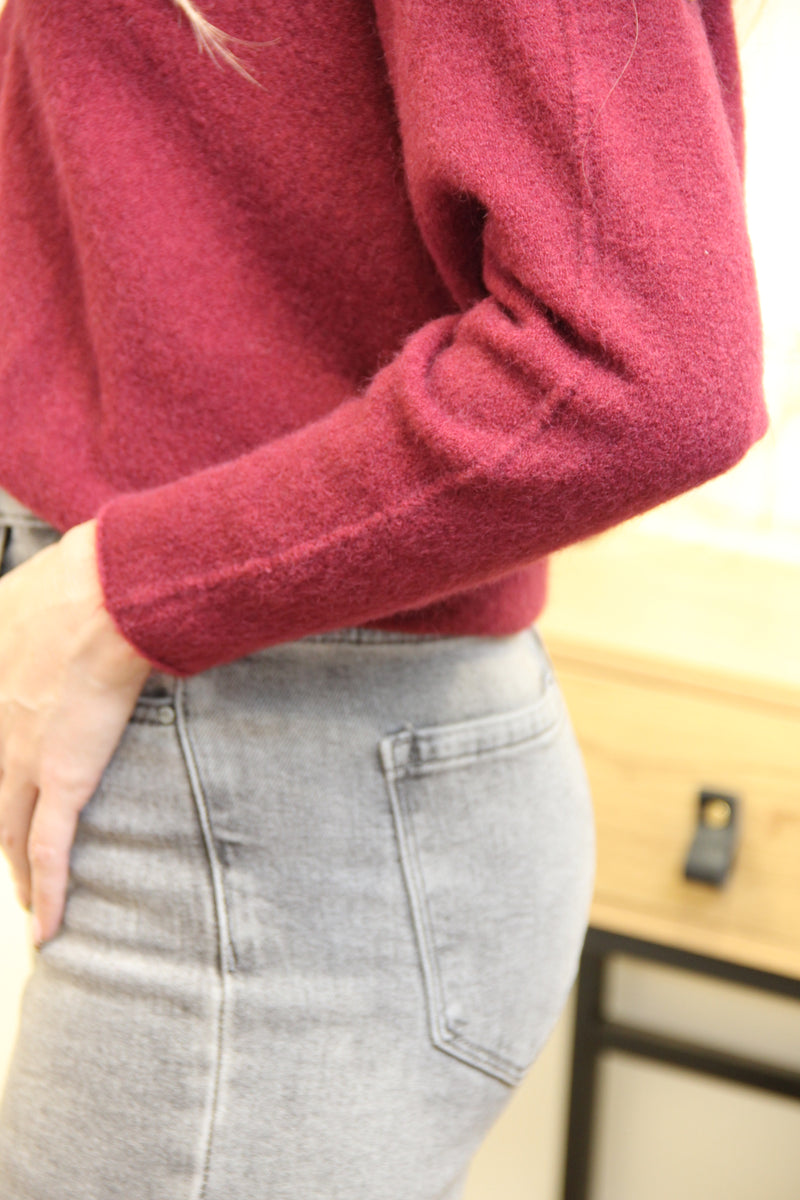 Pull Célia – Bordeaux Doux