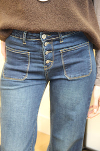 Jean Flare Nolita – Denim Bleu Foncé
