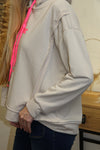 Sweat ICONIC – Beige Flash