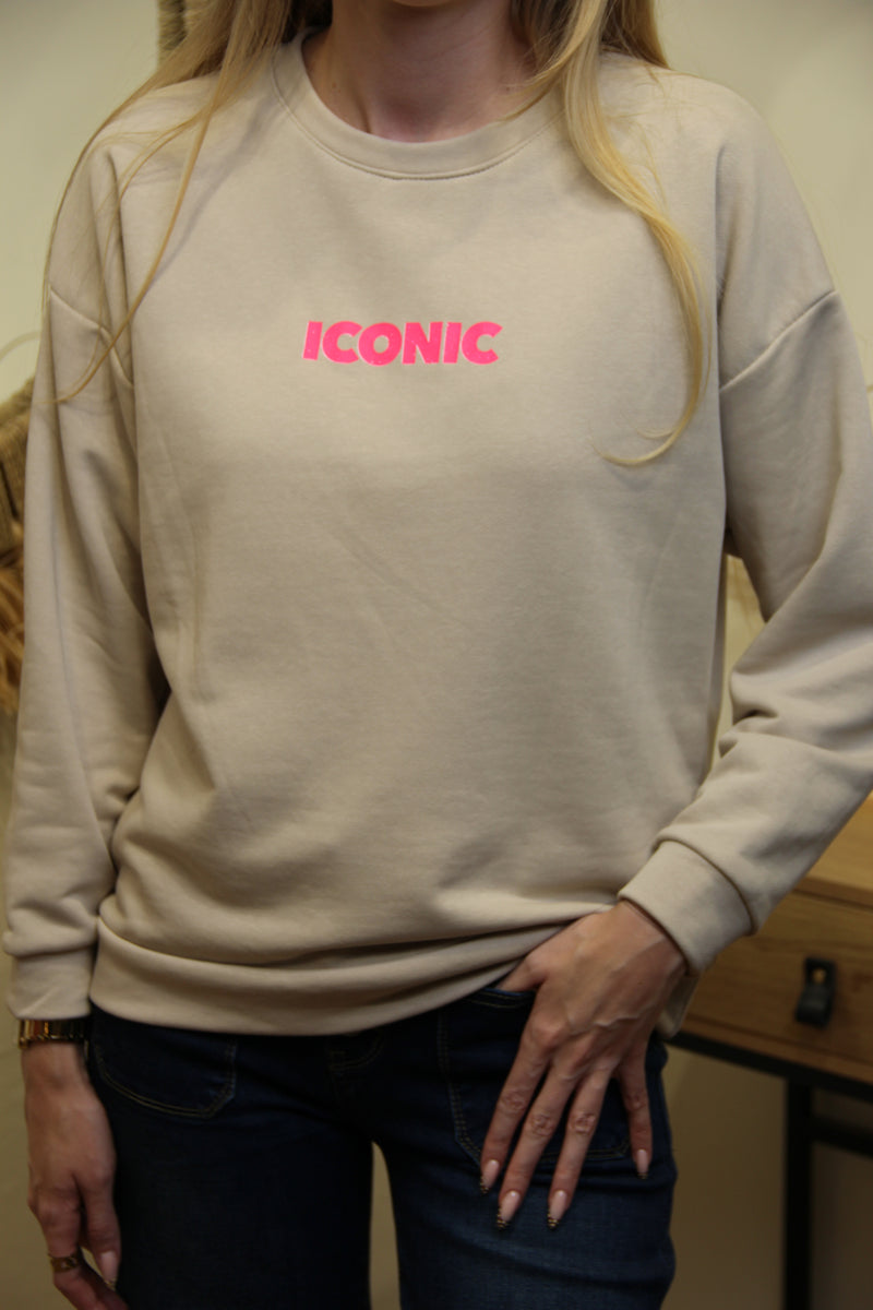 Sweat ICONIC Softy - Beige