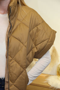 Doudoune Nova Caramel – Zippée Neutre