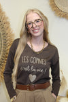 Sweat Copines Forever – Chocolat Pailleté