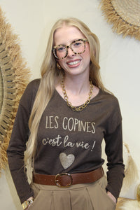 Sweat Copines Forever – Chocolat Pailleté