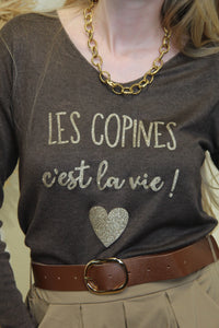 Sweat Copines Forever – Chocolat Pailleté