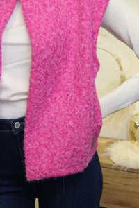 Gilet Naya – Rose Fuchsia