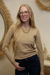 Pull Célia – Beige Crème